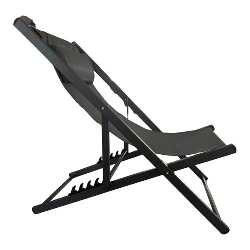 Sedia sdraio Amicasa Art 4 RIMINI Grigio