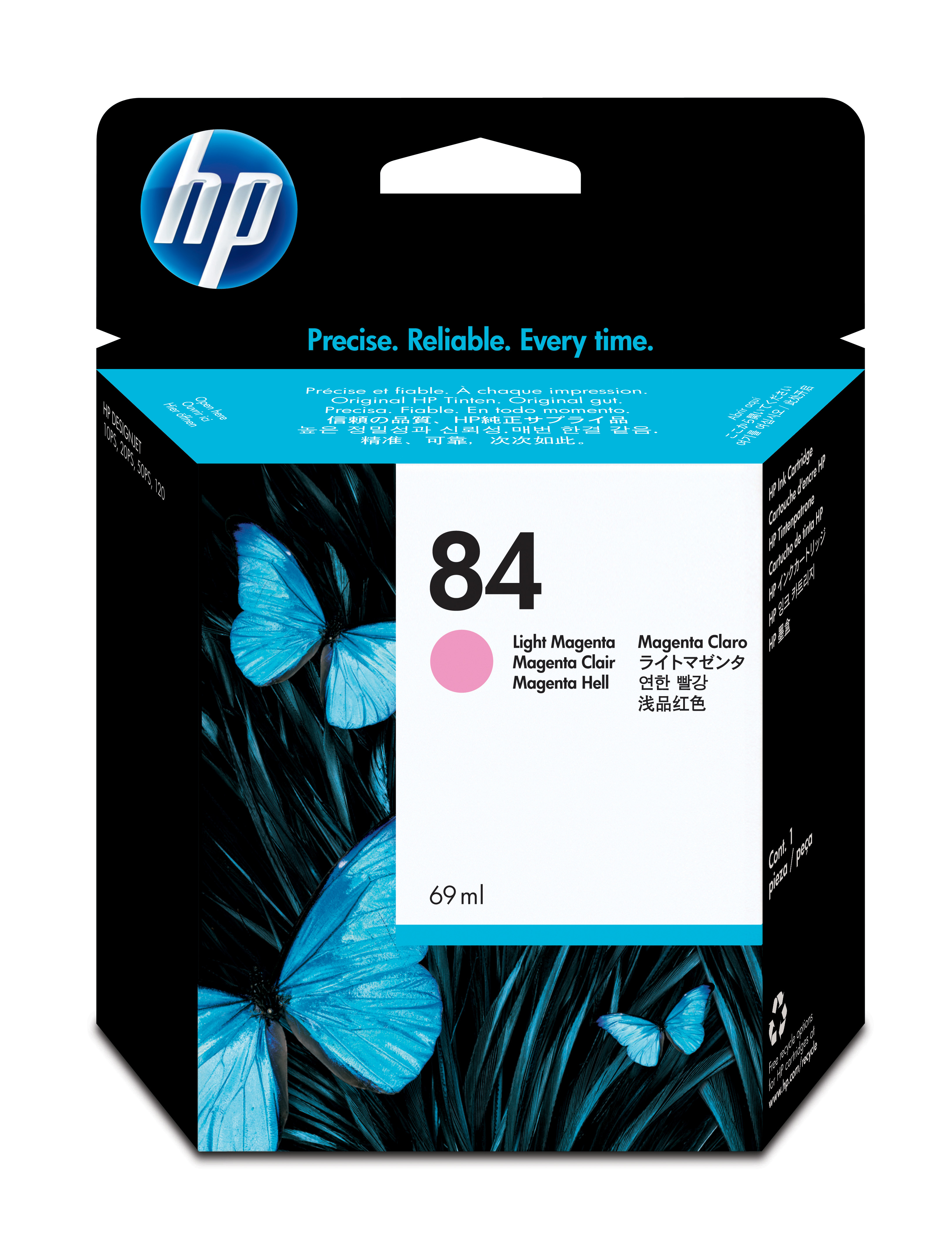 Cartuccia hp magenta chiaro (84)