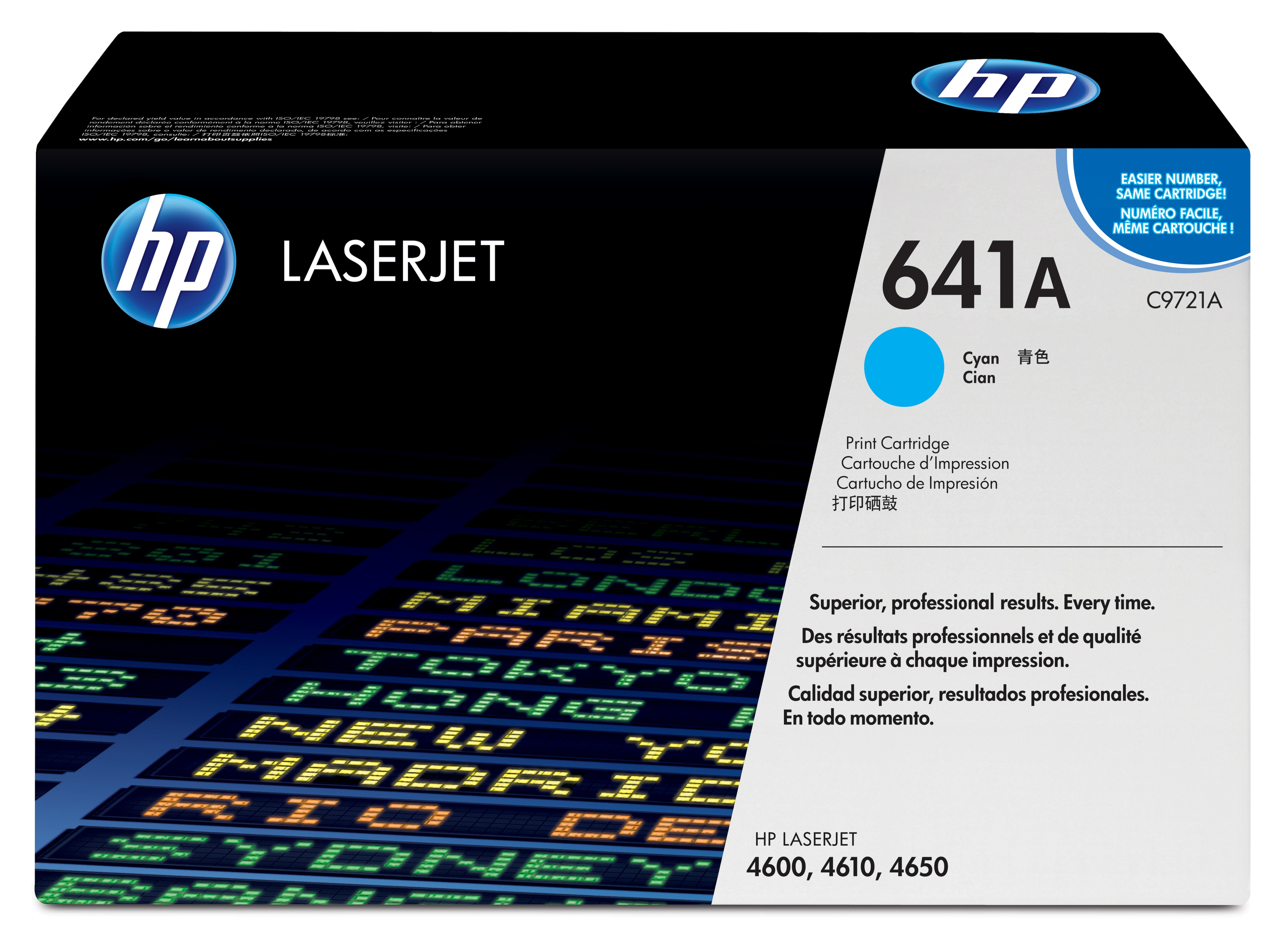 Toner hp c9721a