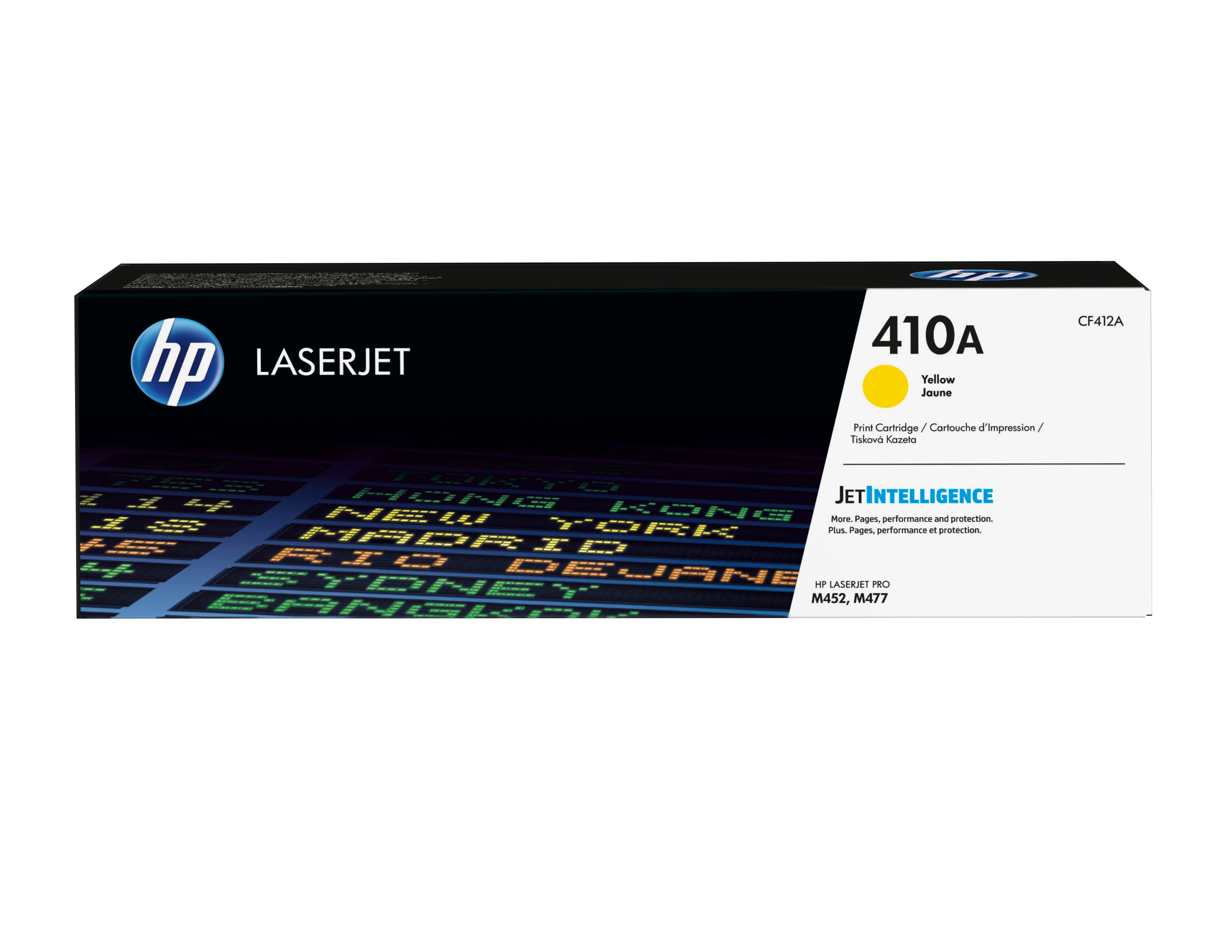 Hp cf412a 410a toner giallo
