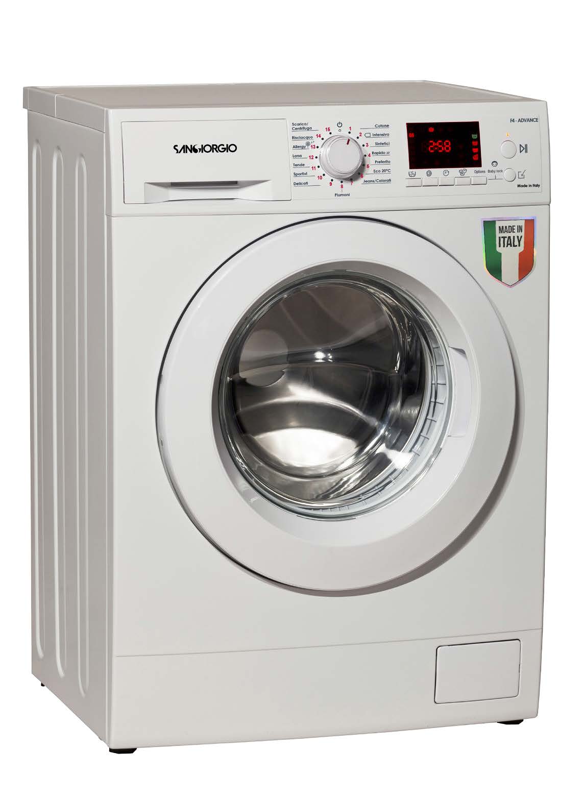 Sangiorgio lavatrice f4 advance 7kg