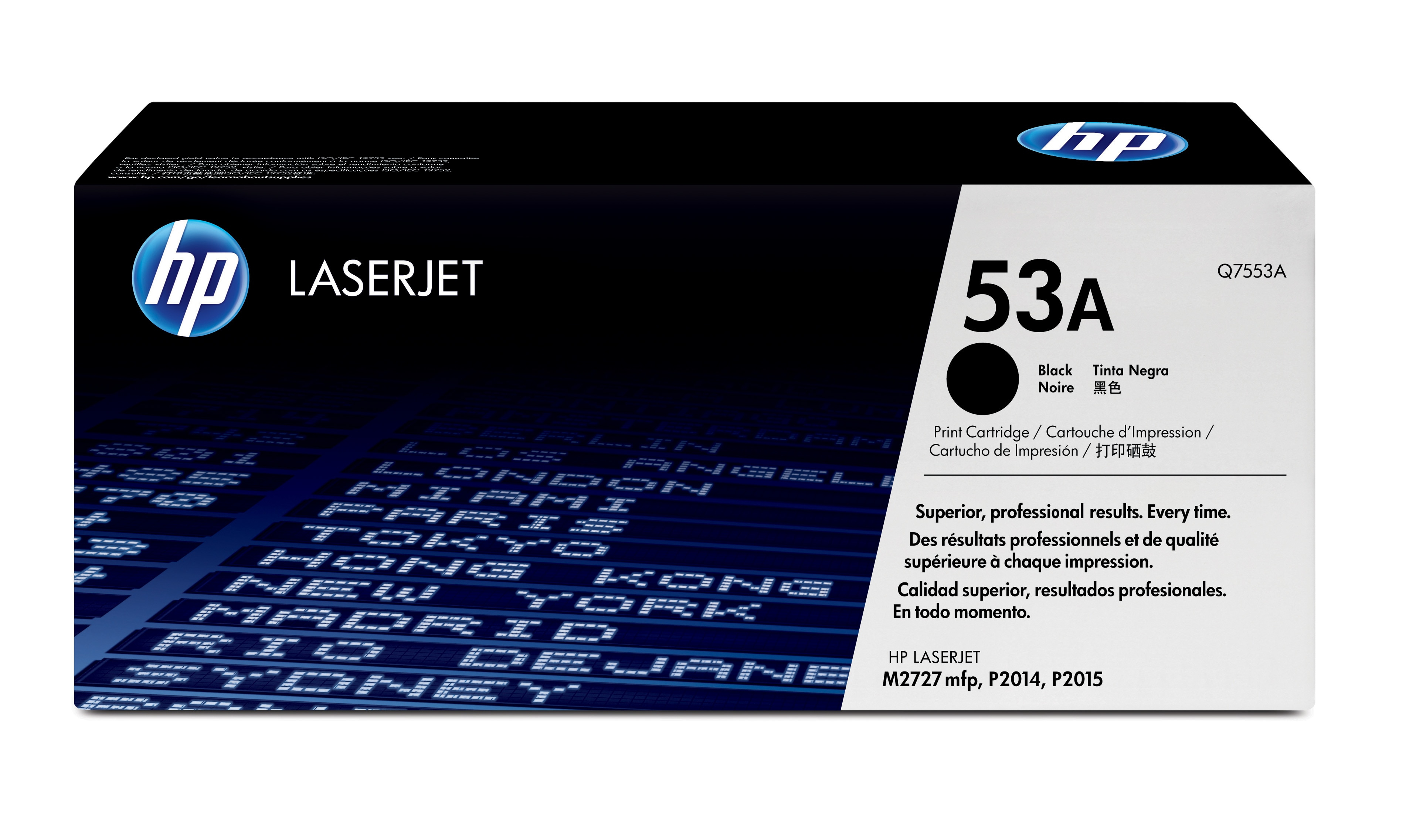 Hp q7553a n53a toner nero
