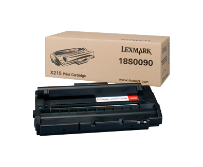 Toner lexmark nero x 215 (3.200pg)