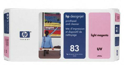 Hp c4965a n83 inkmag lh + pulizia uv #