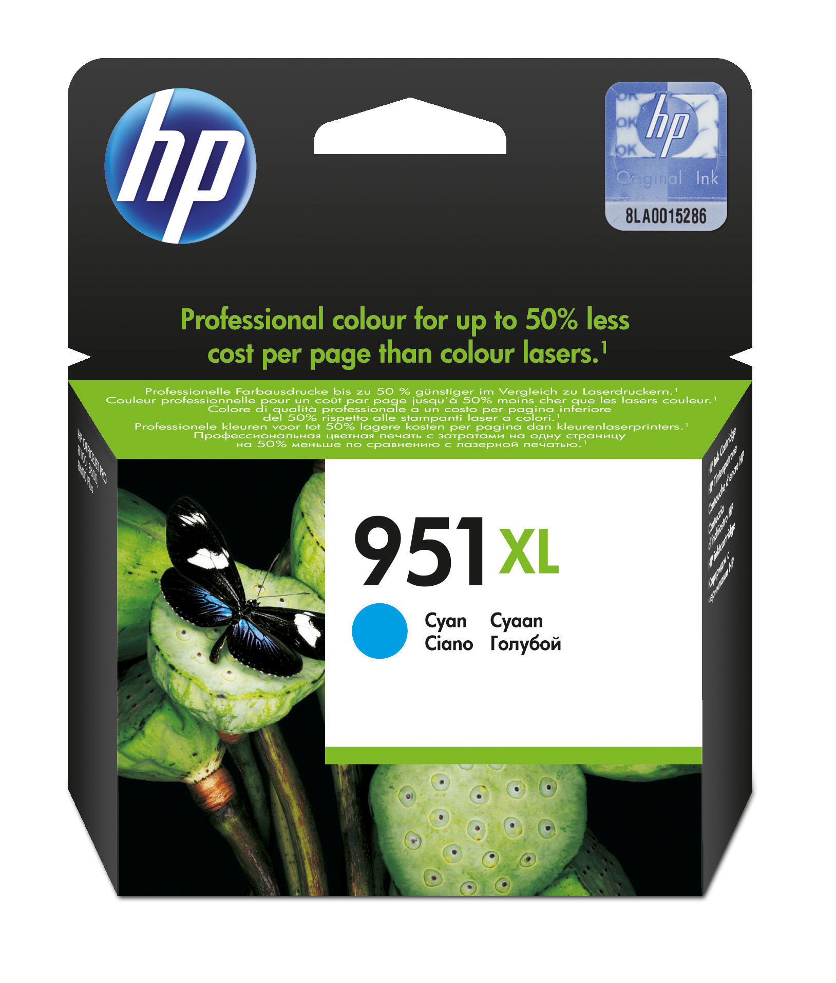 Cartuccia hp cn046ae 951xl 1500pg ciano