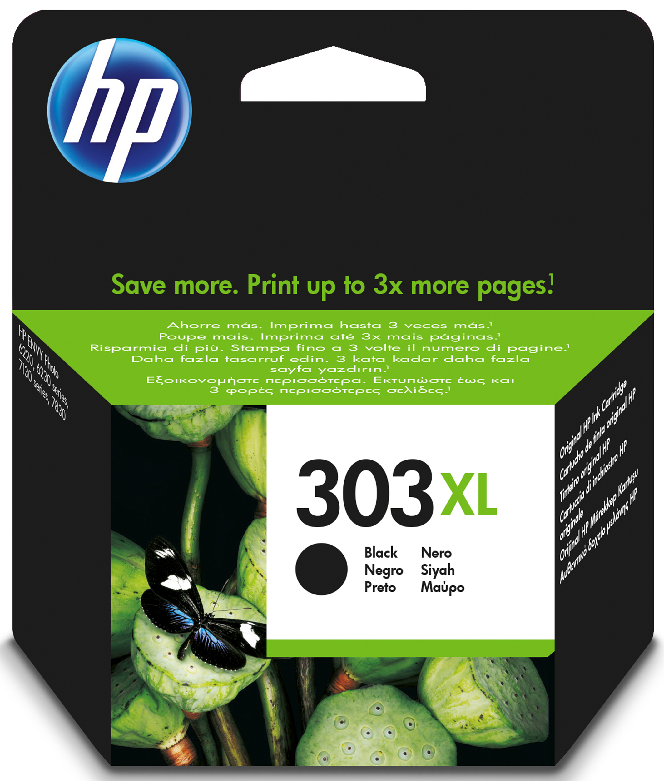 Cartuccia hp 303xl nero originale