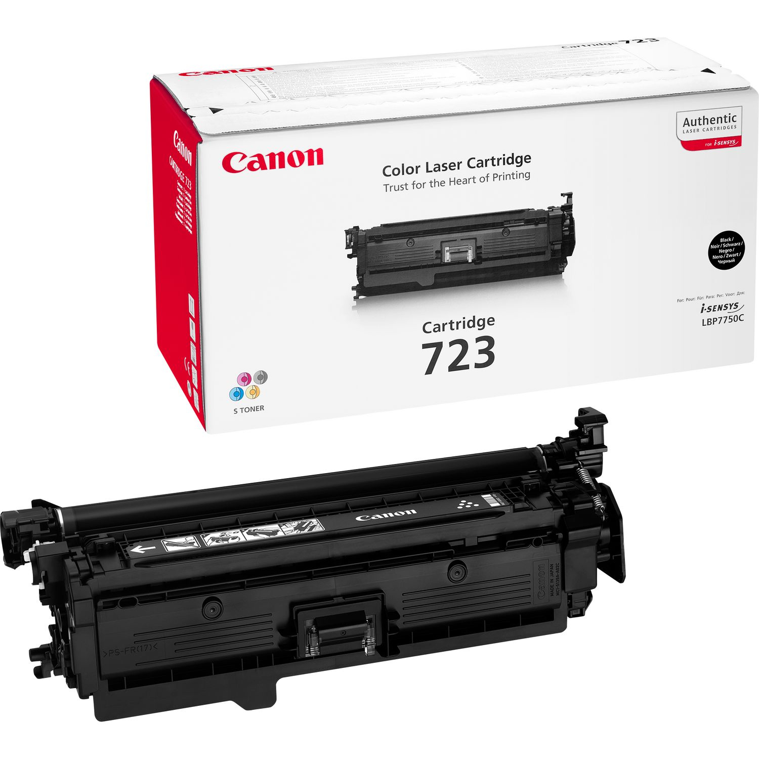 Canon 723 bk toner nero 5k (l)