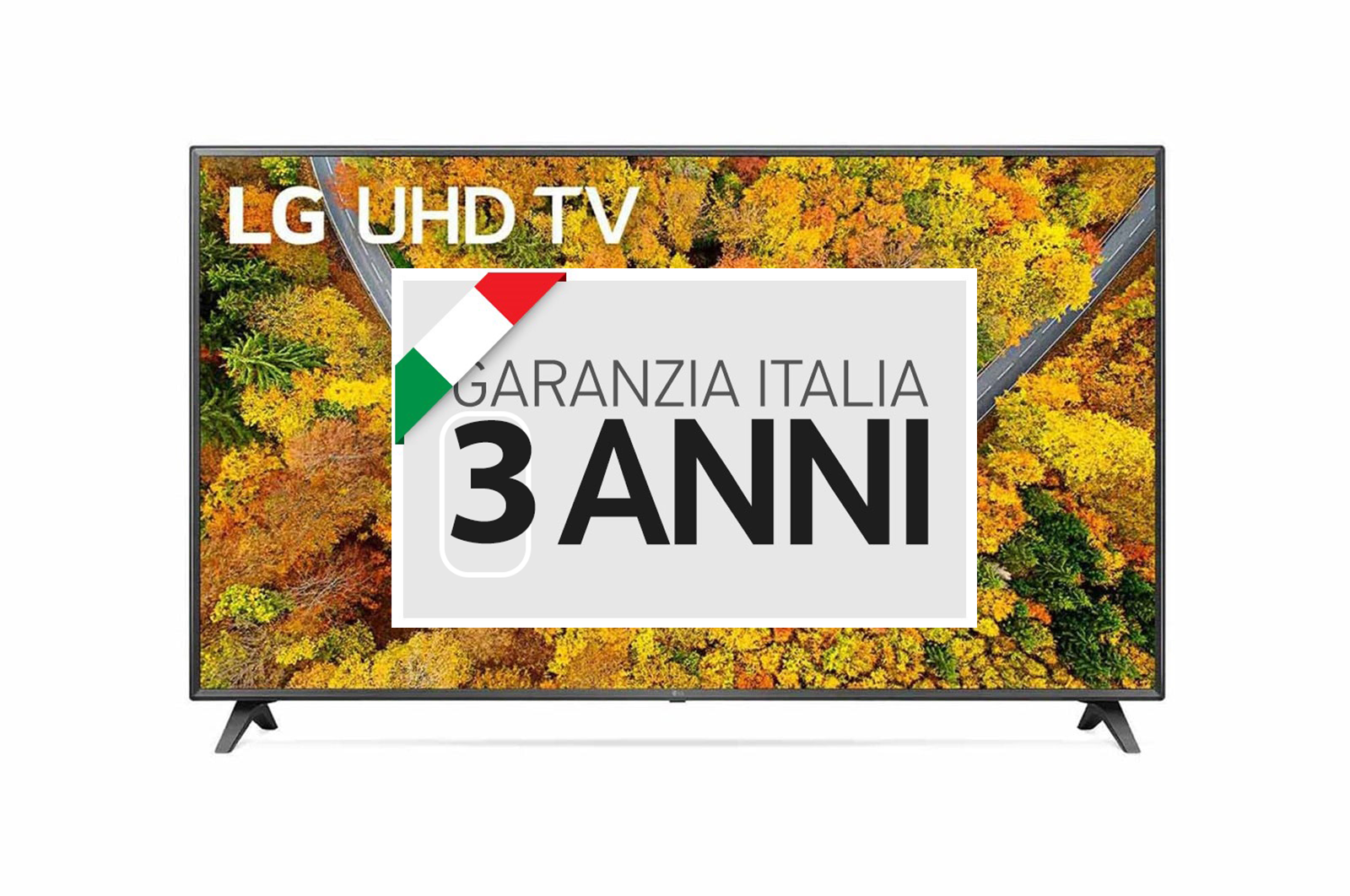 Image of LG TV LED televisore Ultra HD 4K 43 SMART 43UQ751