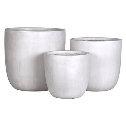 Set vasi piante Amicasa GAP10124 (35, 43, 51 cm) Antracite