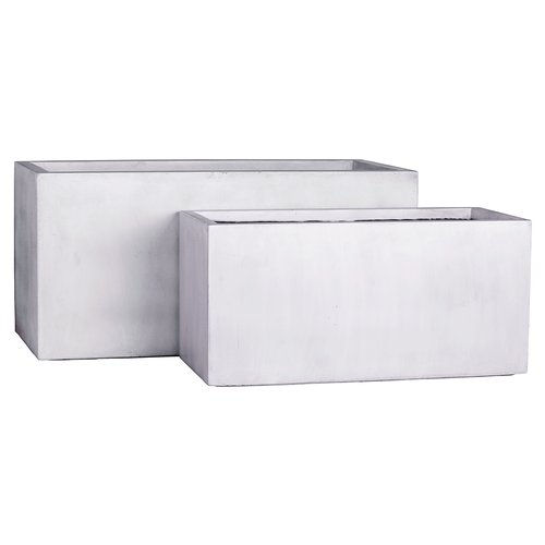 Set vasi piante Amicasa GAP14312 (59, 79 cm) Antracite