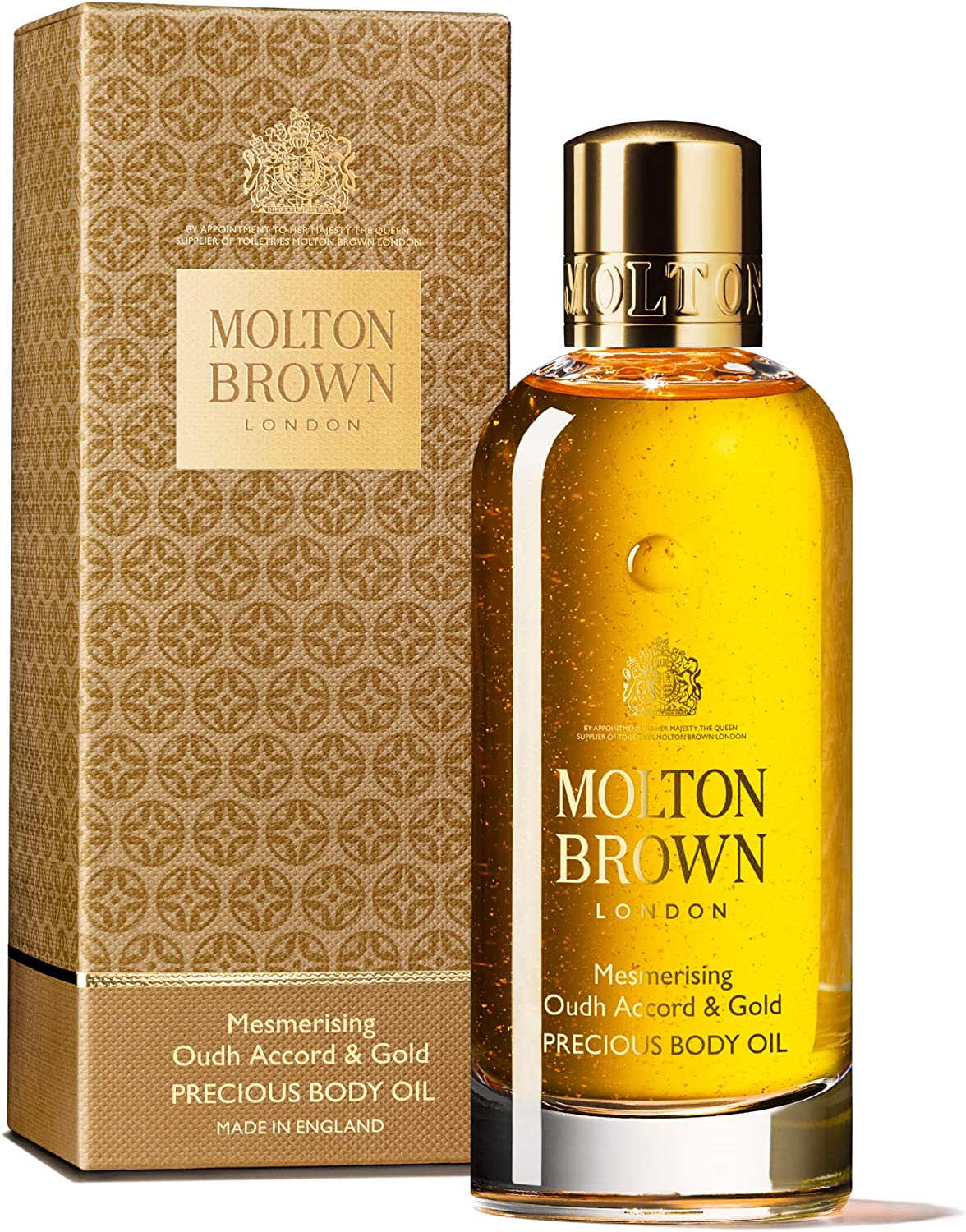 Image of Idratante corpo Molton Brown Oudh Accord & Gold Olio Corpo 100 ml