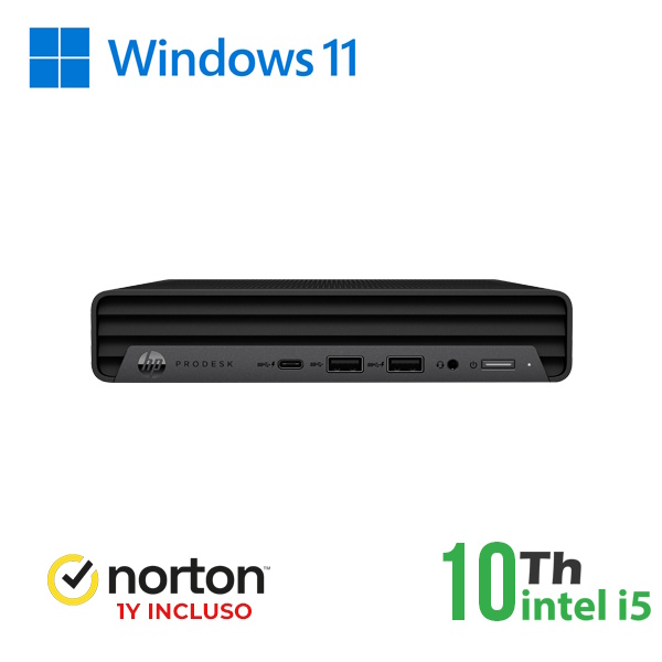 RINOVO HP ULTRA MINI PC REFURBISHED 600 G6 I510x00t SODDR4 16GB SSD 512GB W11P NO DVD GRADE A 1Y + N