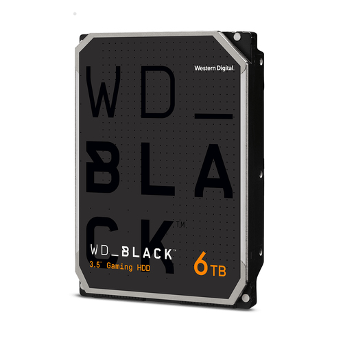 Image of WESTERN DIGITAL HDD BLACK 6TB 3.5 SATA 6GB/S 7200 RPM