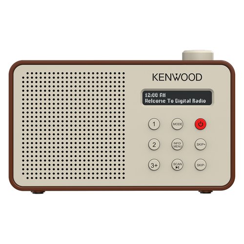 Radio Kenwood CR M25DAB T DAB+ Automatic Safety Alert Moccha