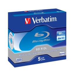 Image of Verbatim 43748 disco vergine Blu-Ray BD-R 50 GB 5 pz