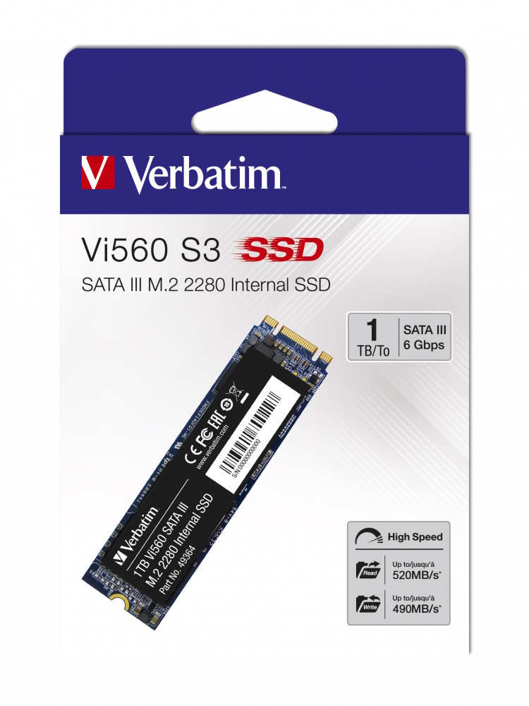 Image of Verbatim Vi560 S3 M.2 SSD 1 TB