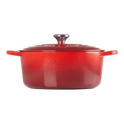 Image of Le Creuset Signature Roaster round 22cm cherry red (21177220602430)