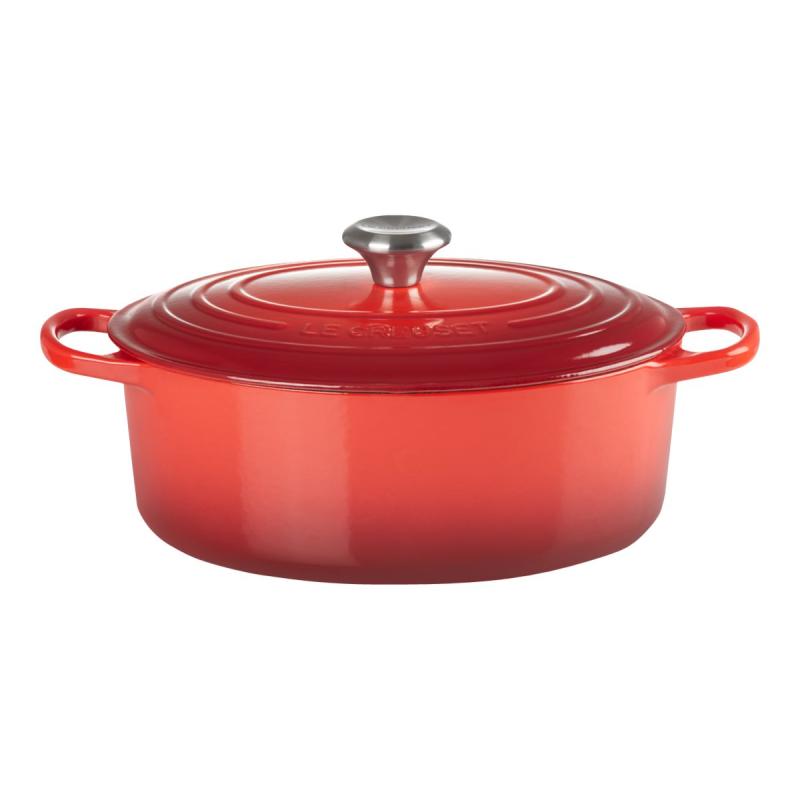 Image of Le Creuset Signature Roaster oval 27cm oven red (21178270602430)