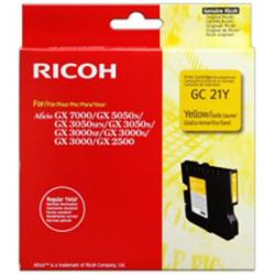 Image of Ricoh Regular Yield Gel Cartridge Yellow 1k cartuccia Inkjet 1 pz Originale Giallo