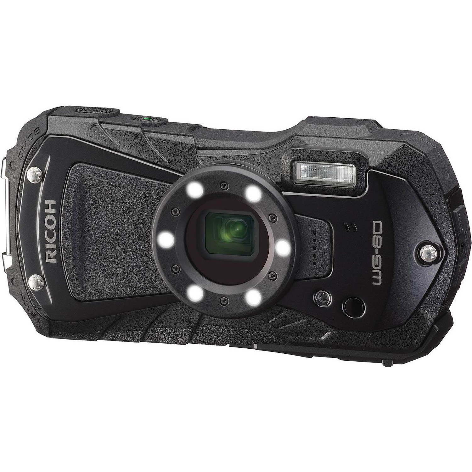 Image of Ricoh WG-80 1/2.3" Fotocamera compatta 16 MP CMOS 4608 x 3456 Pixel Nero