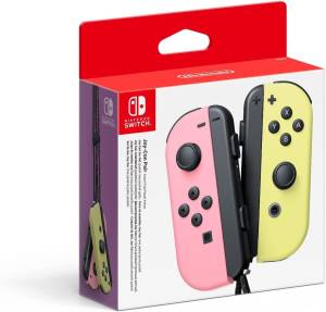 Image of Nintendo Switch - Set da due Joy-Con Rosa Pastello/Giallo pastello