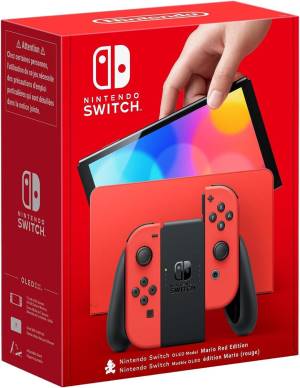 Image of Nintendo Switch - Modello OLED edizione Speciale Mario (rossa)