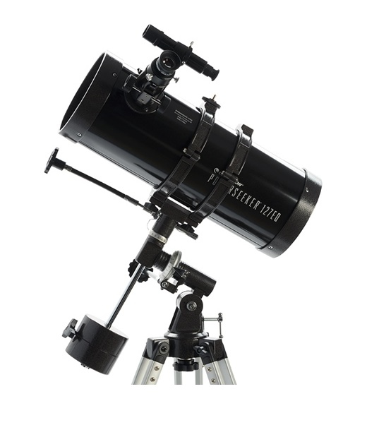 Celestron PowerSeeker 127EQ Riflettore 300x Nero