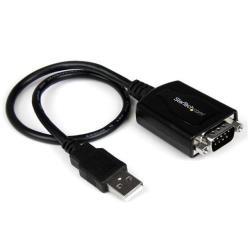 Image of StarTech.com Cavo Adattatore USB 2.0 a Seriale RS232 DB9 con interfaccia COM - Adattatore professionale USB a DB9 / RS232 ad 1 porta