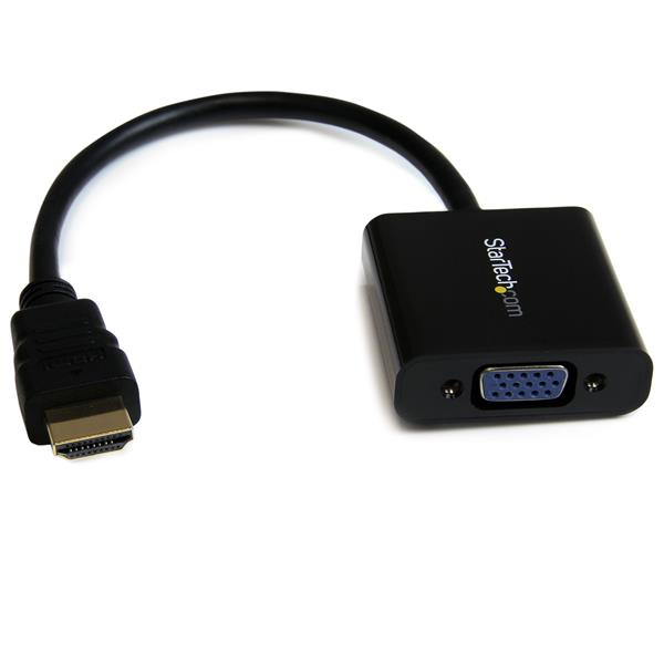 Image of StarTech.com Adattatore HDMI a VGA - Convertitore HDMI a VGA per Portatili desktop/laptop/ultrabook - 1920 x 1080