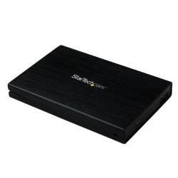 Image of StarTech.com Box Esterno HDD per disco rigido SATA III 2.5" USB 3.0 con UASP in alluminio con cavo incorporato - 6Gbps