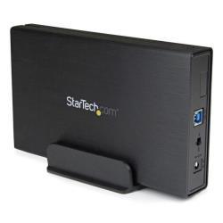 Image of StarTech.com Box esterno per disco rigido SATA III da 3,5" USB 3.0 nero con UASP per SATA 6 Gbps – HDD esterno portatile