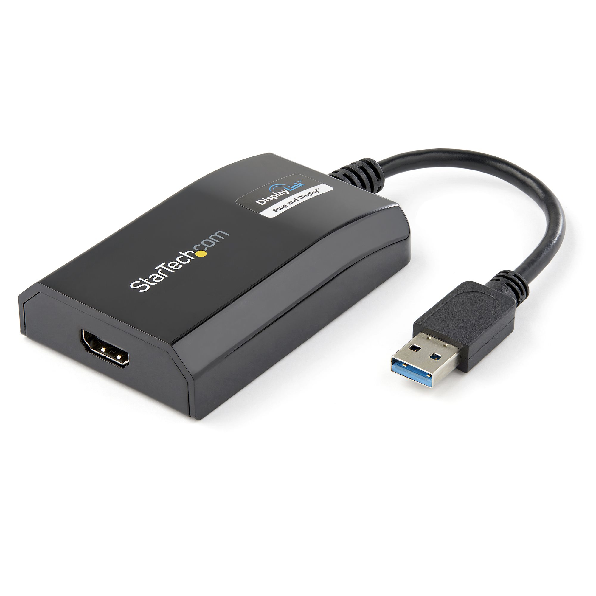 Image of StarTech.com Adattatore da USB 3.0 a HDMI - Certificato DisplayLink - 1080p (1920x1200) - Convertitore da USB Type-A a HDMI per monitor - Scheda video e grafica esterna - Windows/Mac