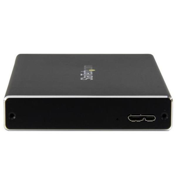 Image of StarTech.com Box Esterno Universale per disco rigido SATA III da 2,5" USB 3.0 - Case SSD/HDD portabile SATA 6 Gbps - supporto UASP