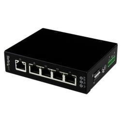 Image of StarTech.com Switch di rete Commutatore Industriale Gigabit Ethernet a 5 porte non gestito - Guide DIN / Montabile a parete