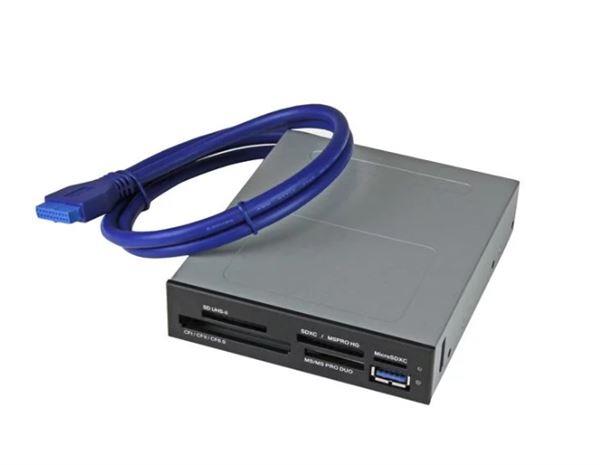 Image of StarTech.com Lettore interno di Schede memoria Flash USB 3.0 con supporto UHS-II