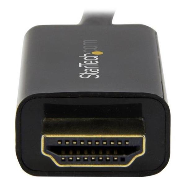 Image of StarTech.com Cavo DisplayPort a HDMI Passivo 4K 30Hz - 3 m - Cavo Adattatore DisplayPort a HDMI - Convertitore DP 1.2 a HDMI - Connettore DP a scatto