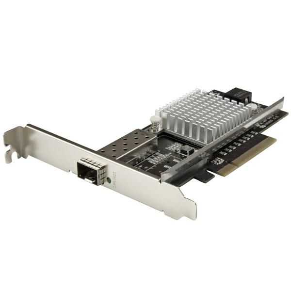Image of StarTech.com Scheda di rete PCIe ad 1 porta 10G Open SFP+ con Chip Intel - MM/SM