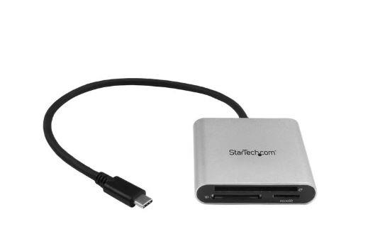 Image of StarTech.com Lettore Multischede esterno per Flash Card SD/MMC/CF USB 3.1 ( Tipo-C ) Gen 1 (5Gbps)