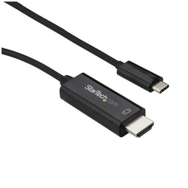 Image of StarTech.com Cavo USB-C a HDMI da 3m - Cavetto USB 3.1 Tipo C a HDMI - 4k a 60Hz - Nero
