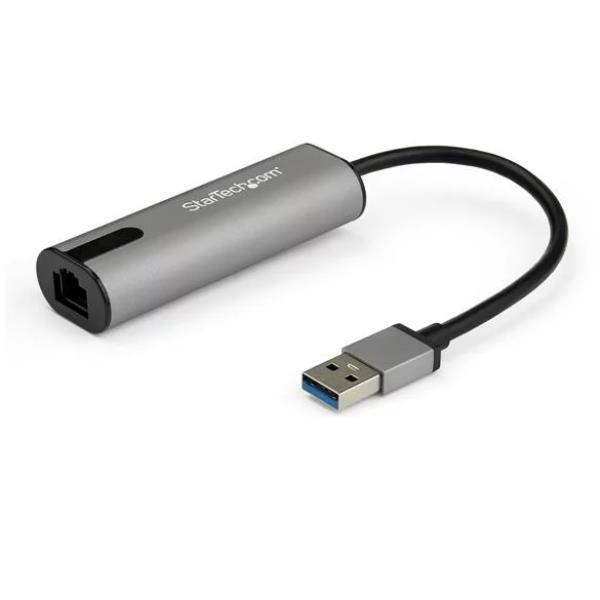 Image of StarTech.com Adattatore Ethernet USB 3.0 Tipo A - Adattatore di rete USB 3.1 a RJ45/LAN Multivelocità 2.5 GbE /1 GbE - Convertitore/Adattatore NBASE - Lenovo X1 Carbon, HP EliteBook/ Zbook