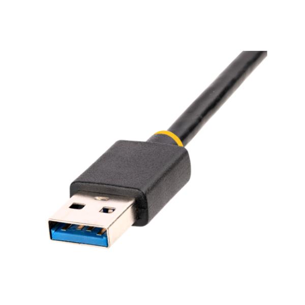 Image of StarTech.com Adattatore di rete da USB 3.0 a Ethernet Gigabit - 10/100/1000 Mbps, da USB a RJ45, Convertitore da USB 3.0 a LAN, Scheda di Rete Ethernet USB 3.0 (GbE), cavo integrato da 30 cm, installazione senza driver