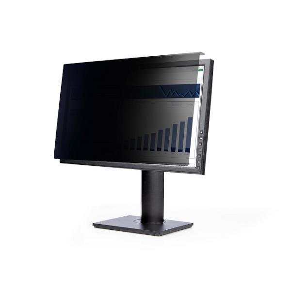 StarTech.com Filtro privacy per monitor da 24" 16:10, filtro di sicurezza in acrilico da appendere, pellicola protettiva ad installazione rapida, +/- 30 gradi, lucido