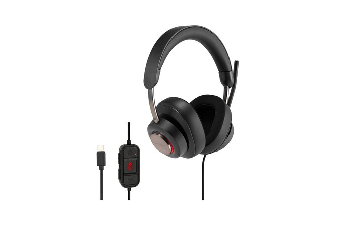 Image of Kensington Cuffie over-ear USB-C H2000