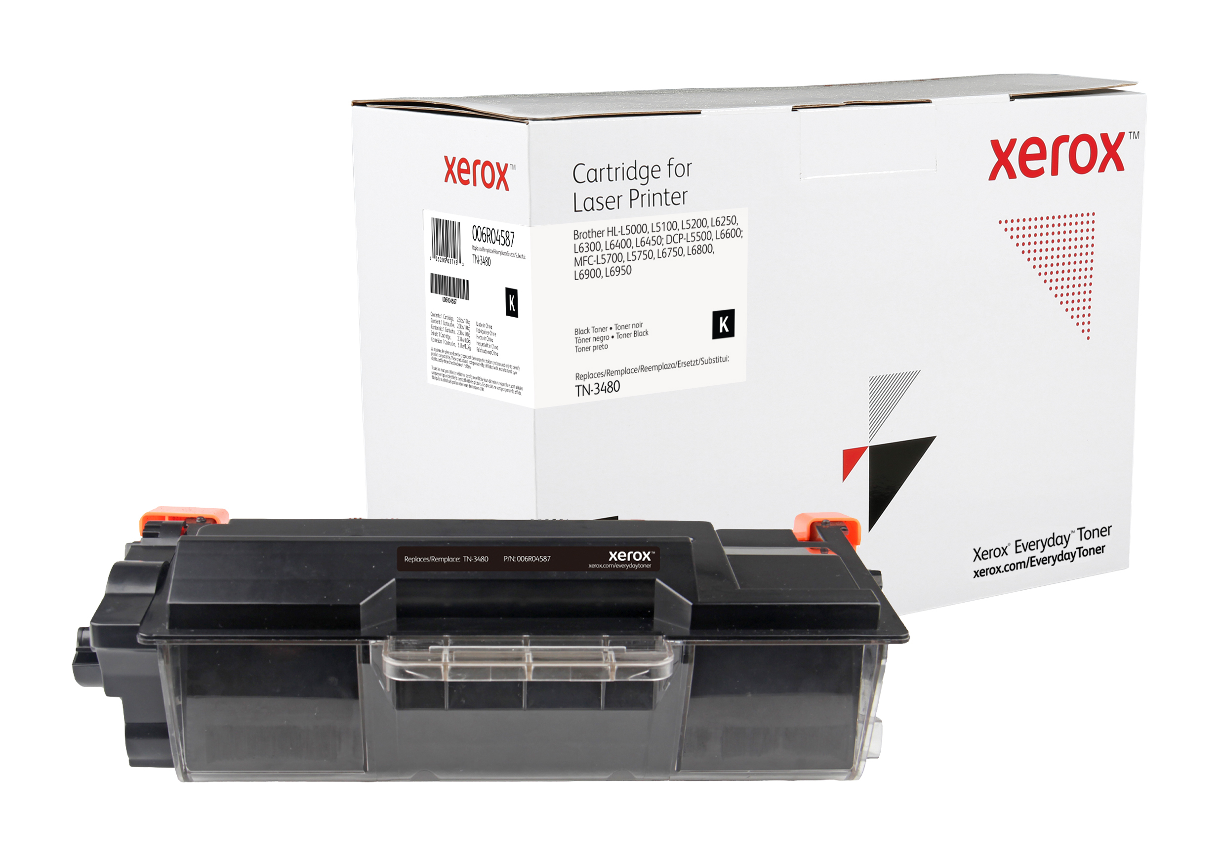 Image of Everyday Toner ™ di Xerox Mono compatibile con Brother TN-3480, Capacità standard