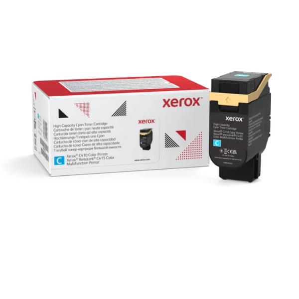 Image of Xerox Cartuccia toner Ciano a High capacity da 7000 Pagine per Stampante a colori ® C410​/​multifunzione a colori ® VersaLink® C415 (006R04686)