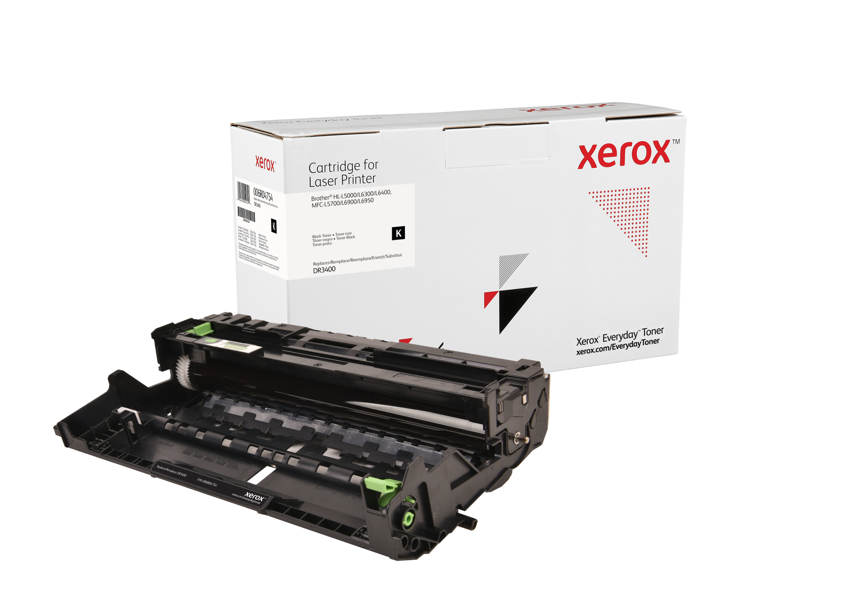 Image of Everyday Rigenerato Fotoricettore rigenerato Everyday™ di Xerox Mono compatibile con Brother DR3400, Capacità standard