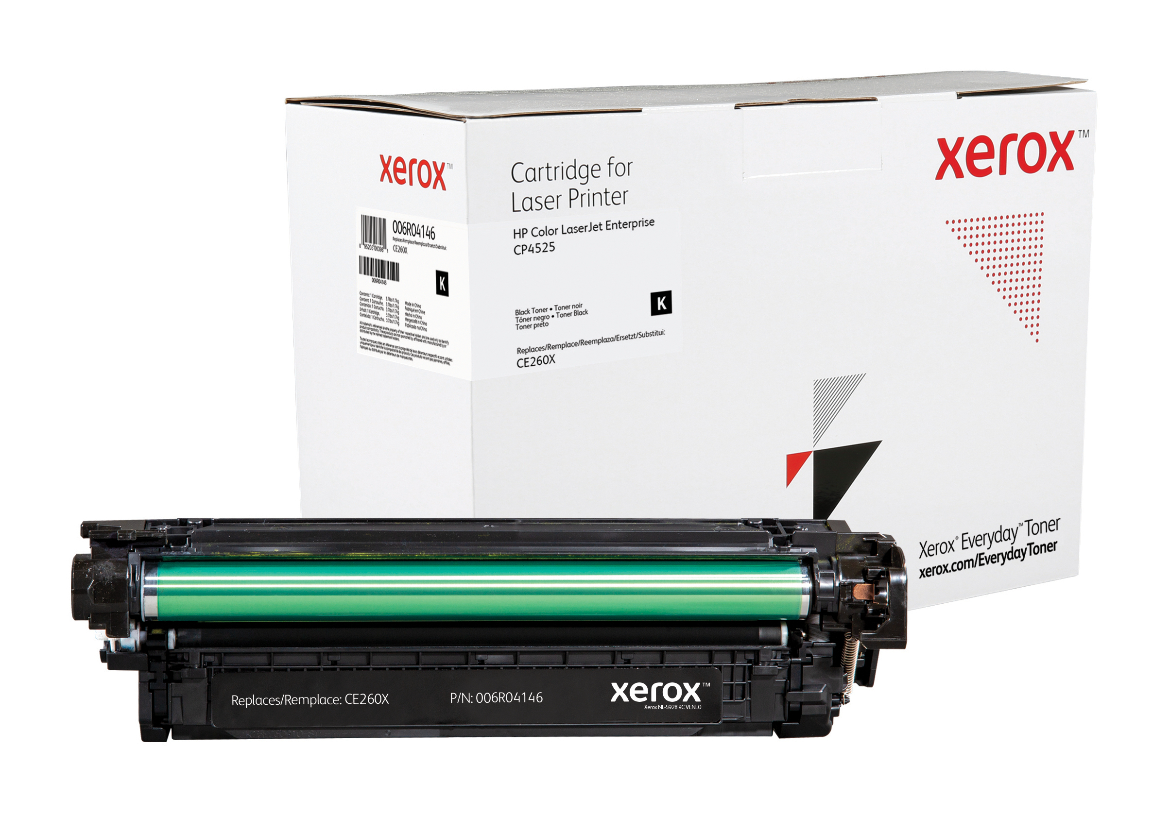 Image of Everyday Toner ™ di Xerox Nero compatibile con HP 649X (CE260X), High capacity