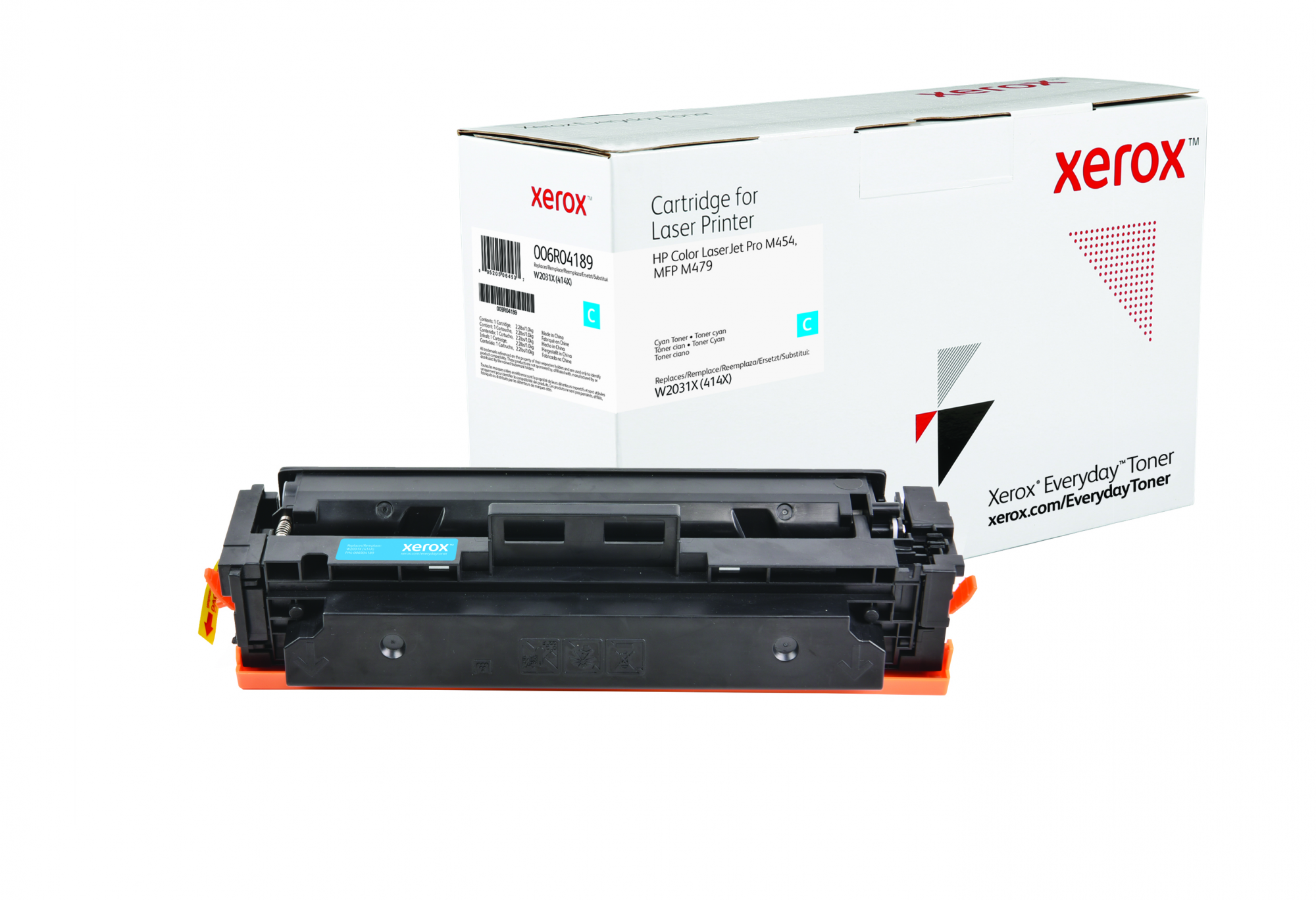 Image of Everyday Toner ™ di Xerox Ciano compatibile con HP 415X (W2031X), High capacity