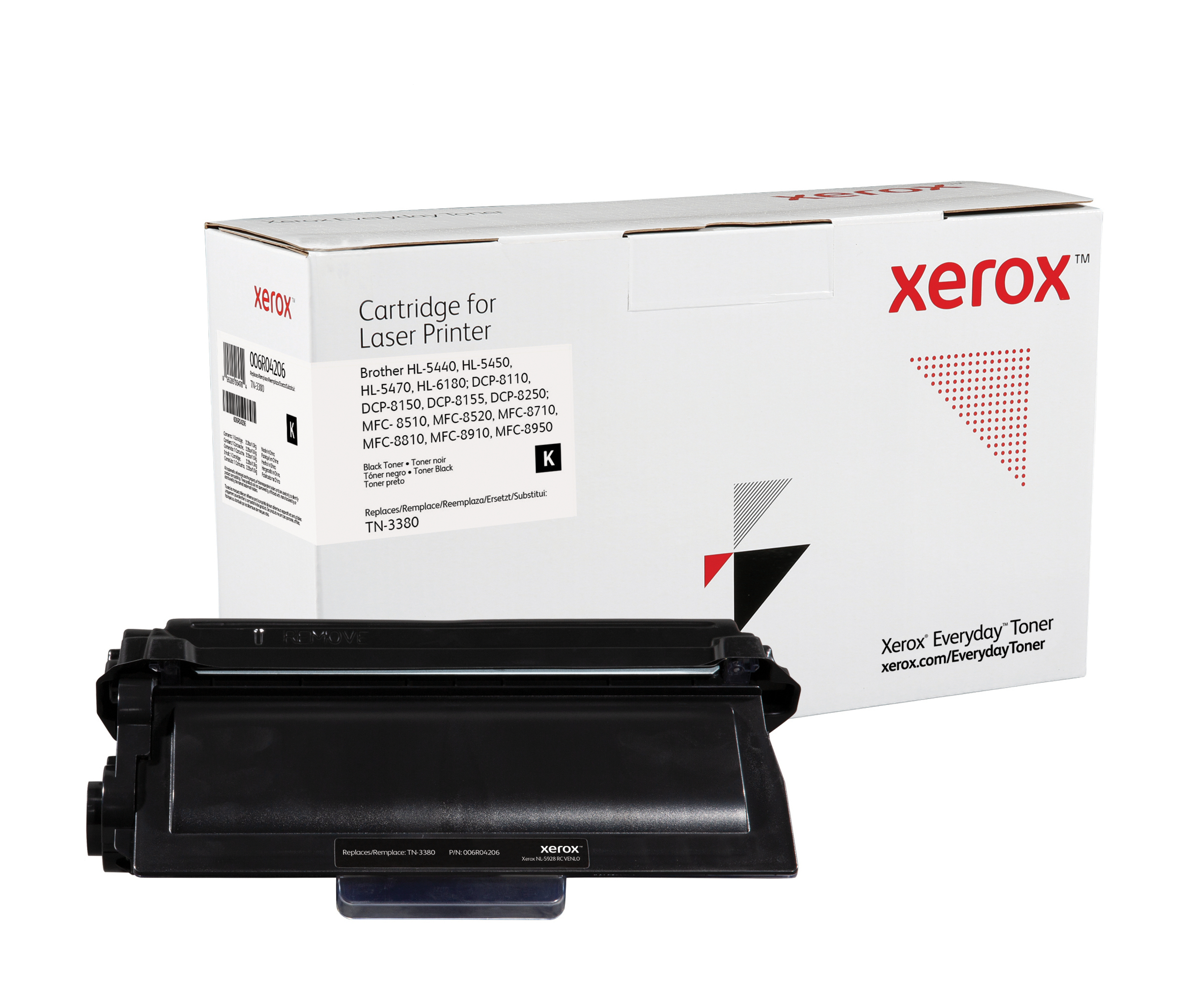 Image of Everyday Toner ™ di Xerox Mono compatibile con Brother TN-3380, High capacity