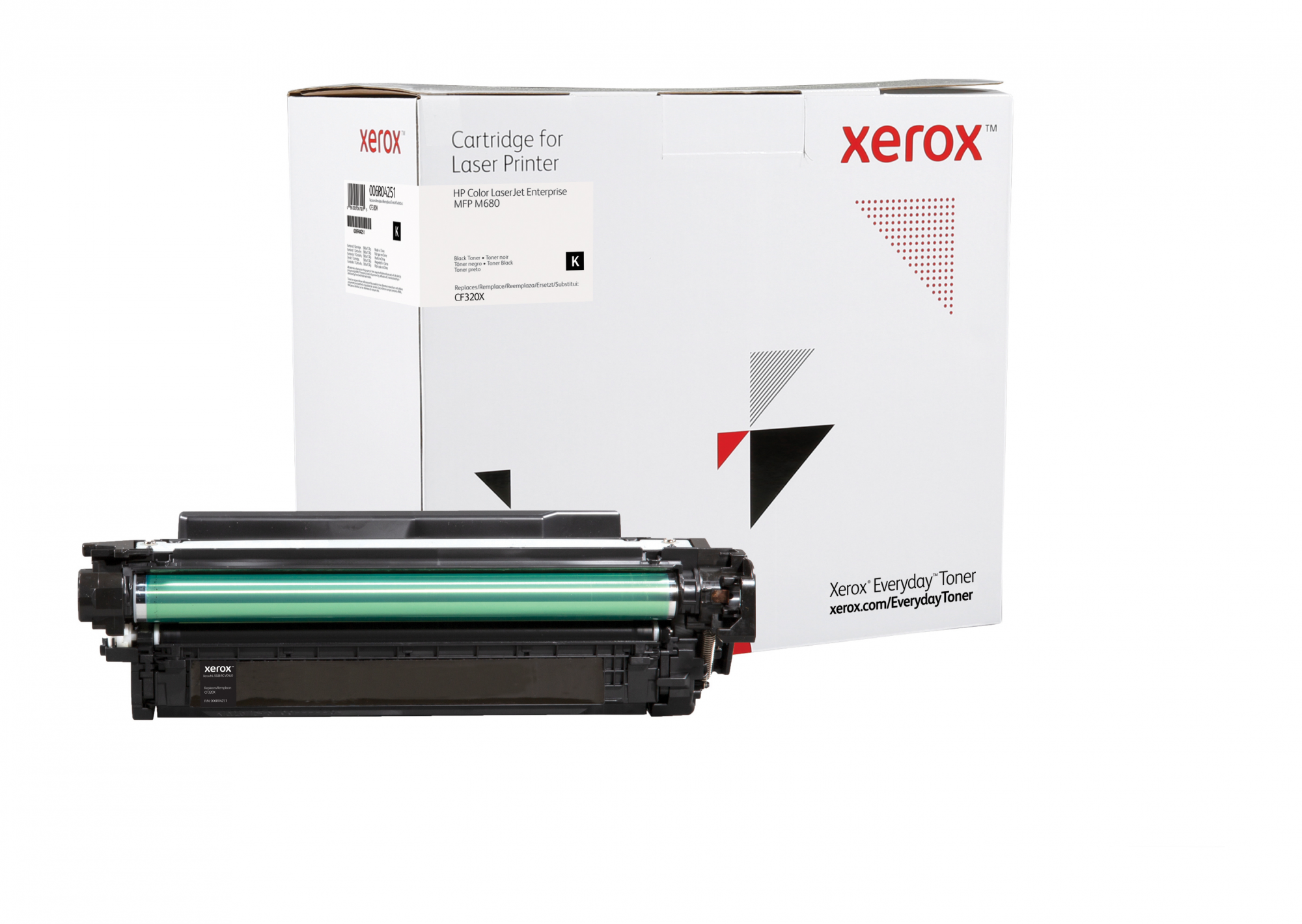 Image of Everyday Toner ™ di Xerox Nero compatibile con HP 652X (CF320X), High capacity